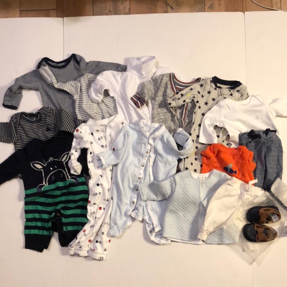 Janie and Jack Other - Lot of EXCELLENT boys newborn clothing shoes